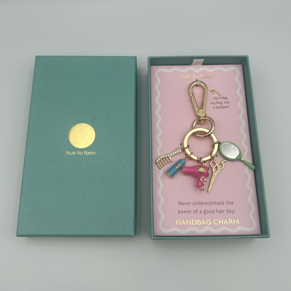 *New* True to Form Hairstylist Handbag Charm